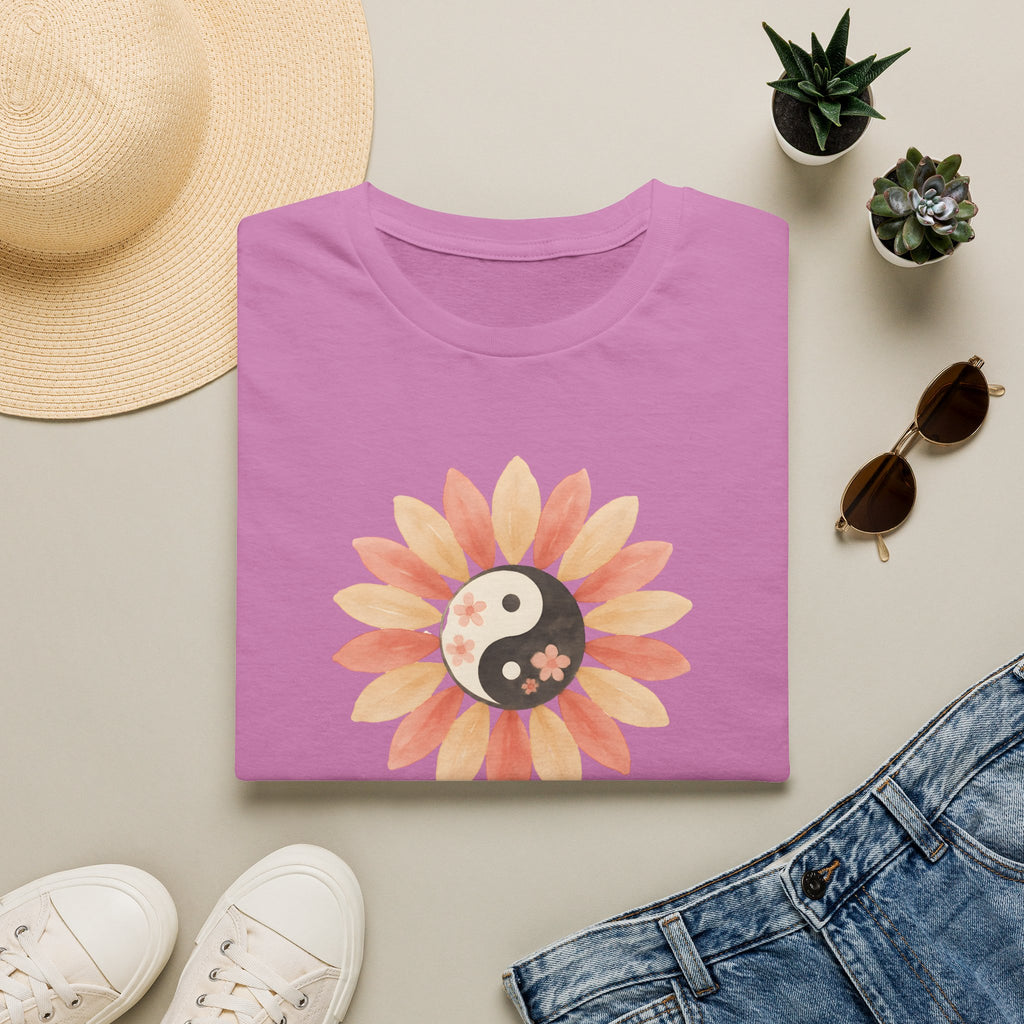 Yin Yang Flower T-Shirt