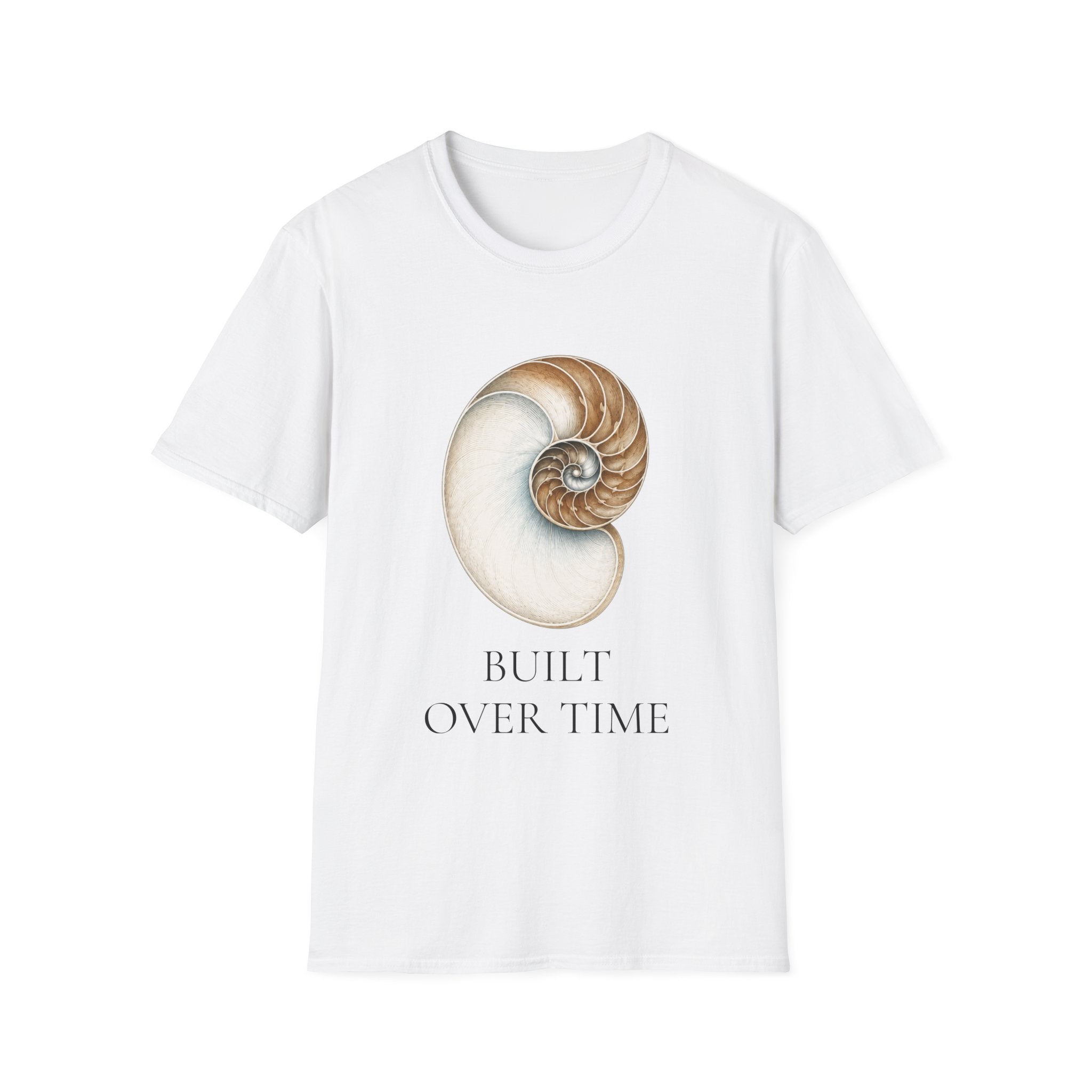 Nautilus Shell - Built Over Time T-Shirt