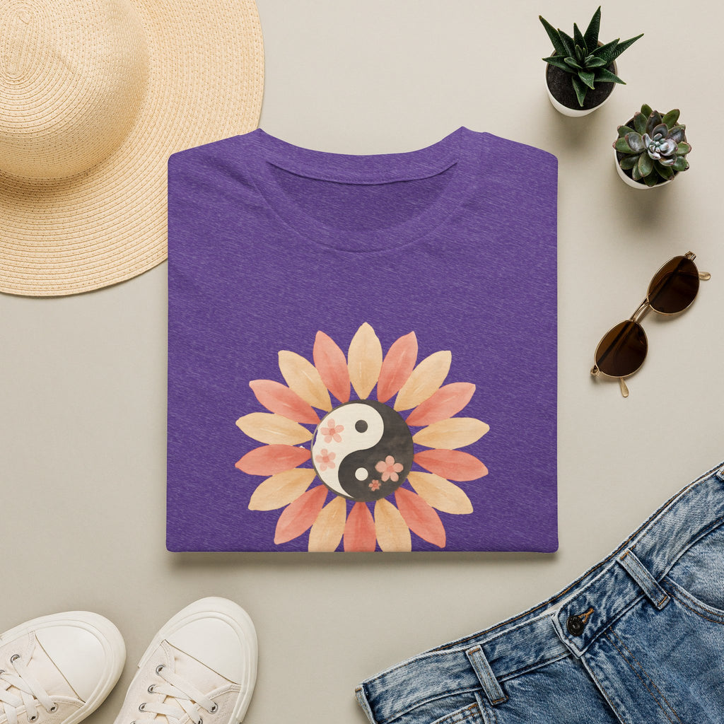 Yin Yang Flower T-Shirt