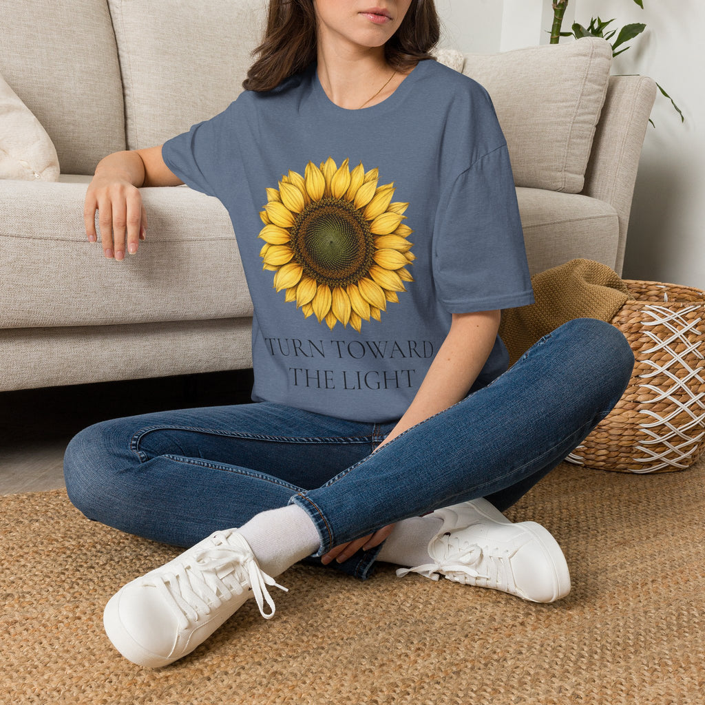 Sunflowers Turn Toward The Light T-Shirt