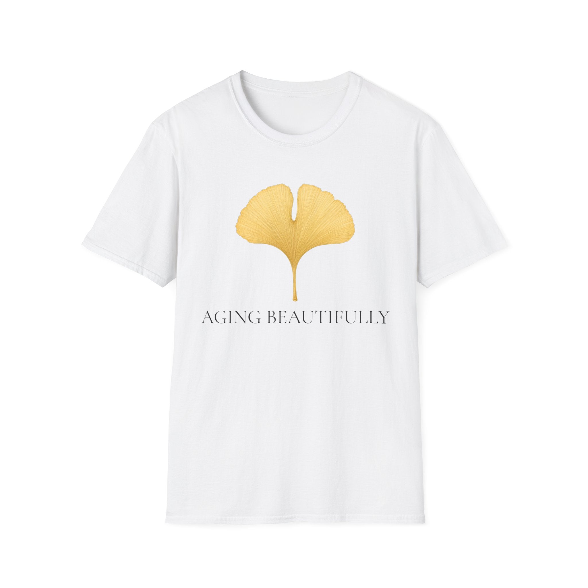 Ginkgo Leaf Aging Beautifully T-Shirt