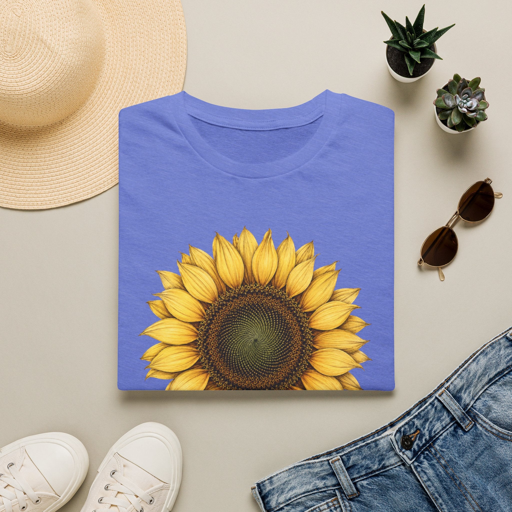 Sunflowers Turn Toward The Light T-Shirt