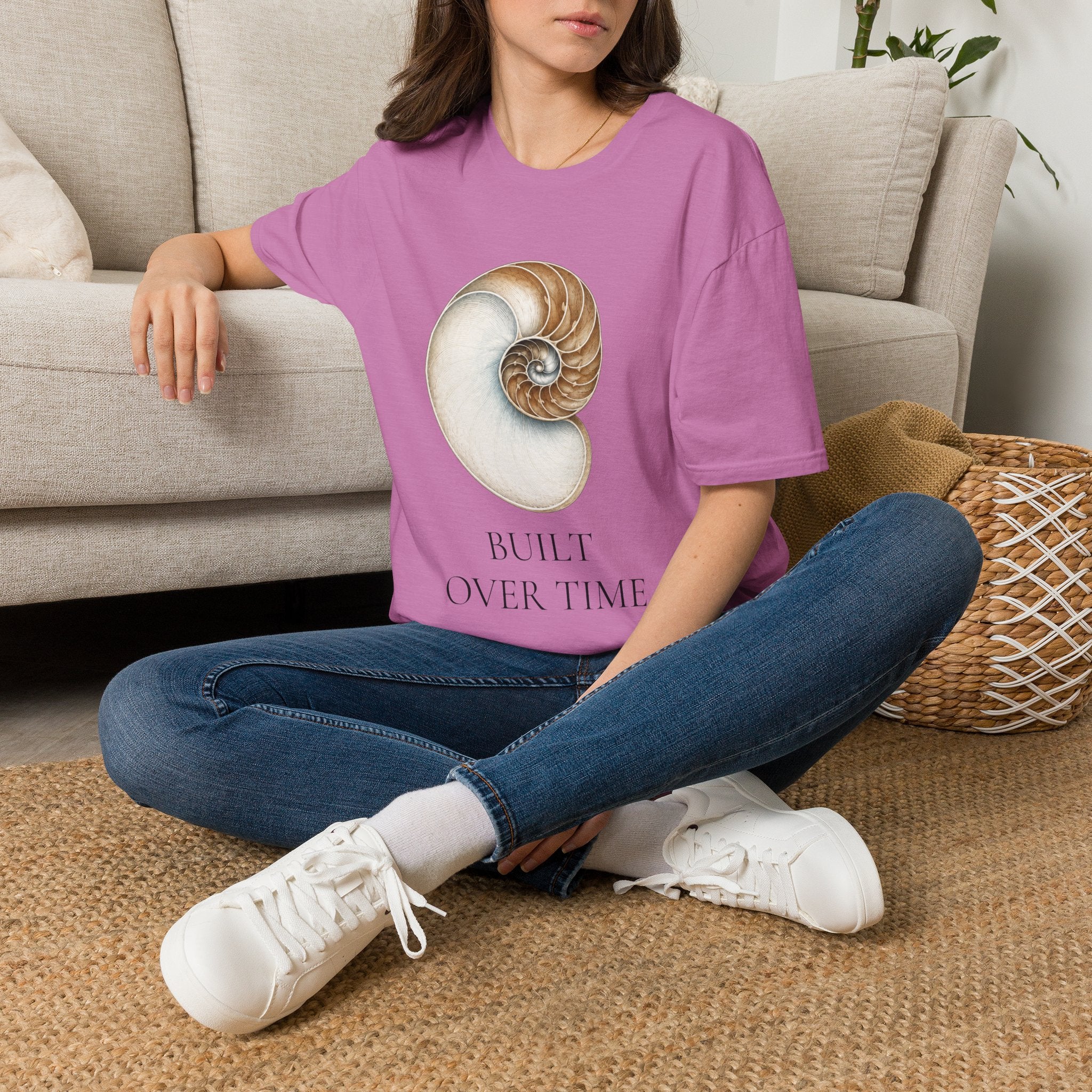 Nautilus Shell - Built Over Time T-Shirt