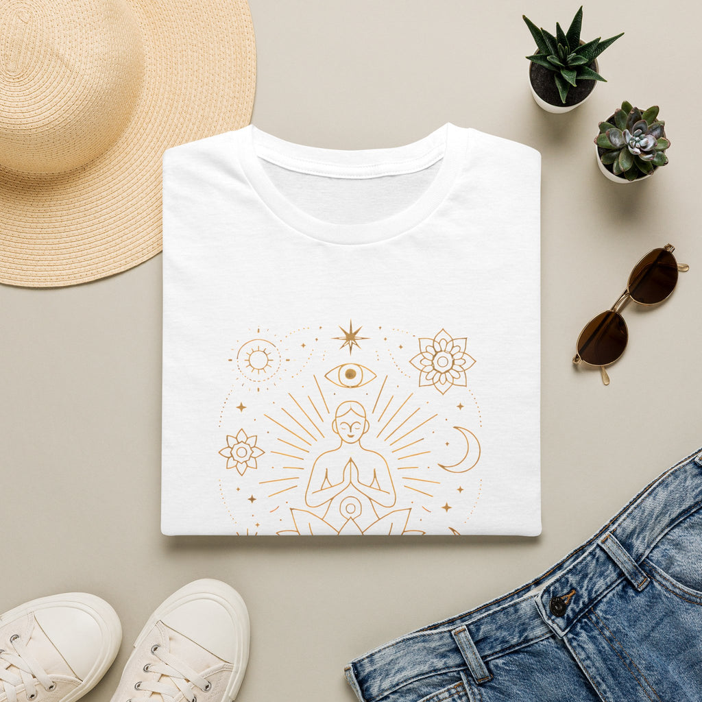 Celestial lotus meditation T-Shirt