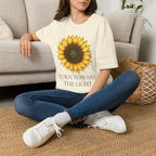 Sunflowers Turn Toward The Light T-Shirt