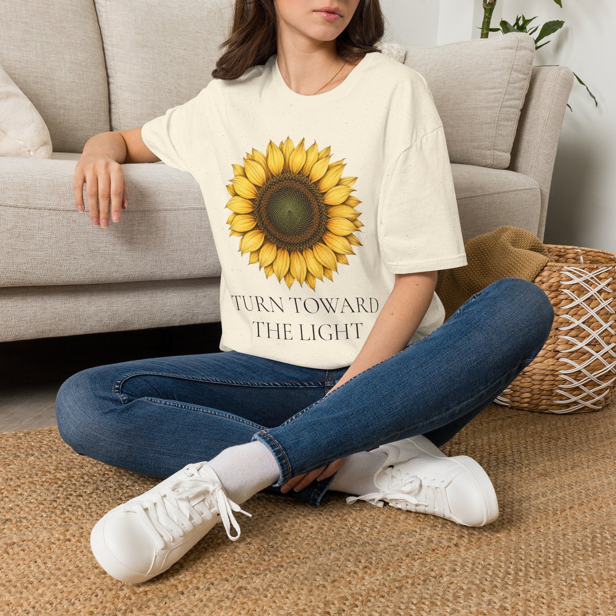 Sunflowers Turn Toward The Light T-Shirt