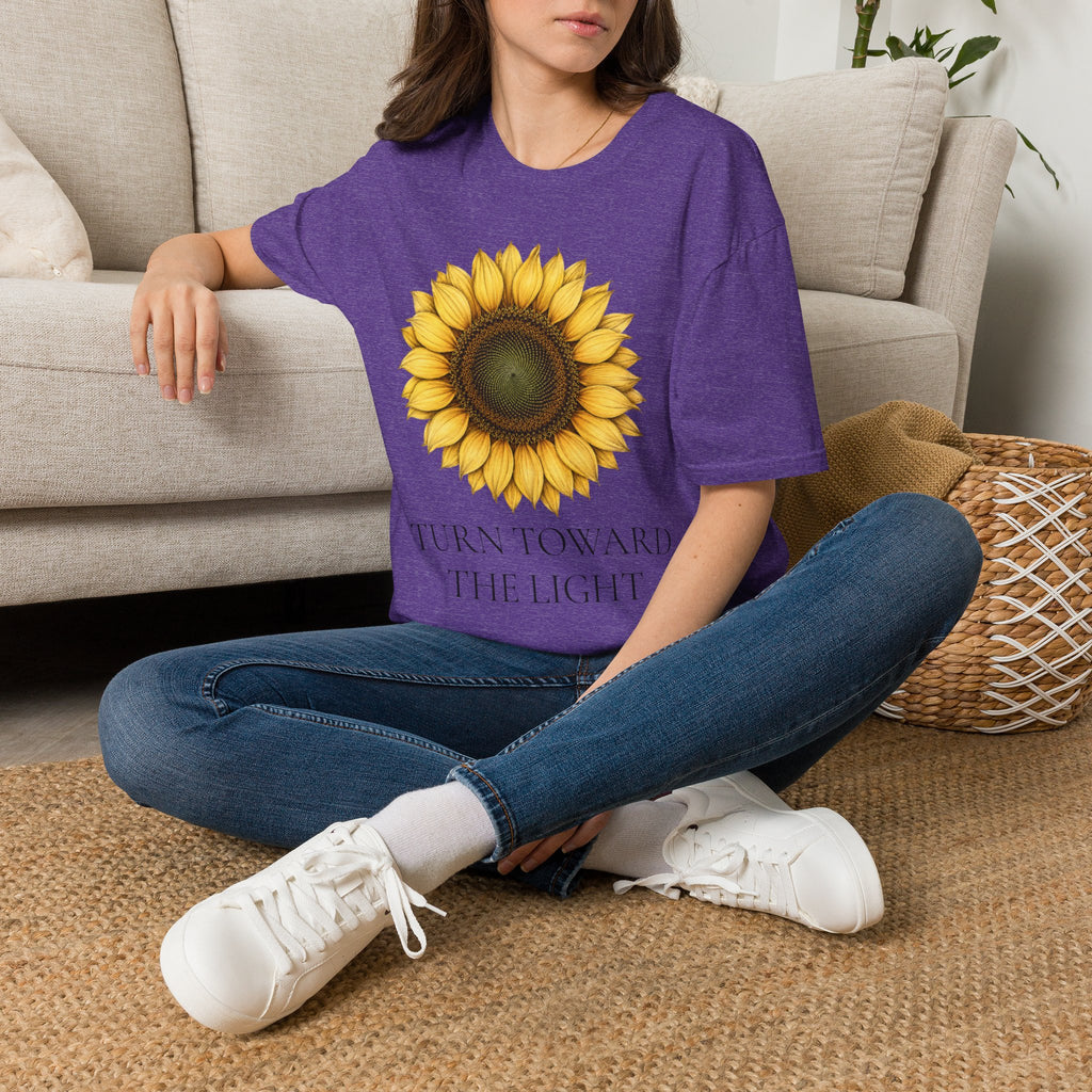 Sunflowers Turn Toward The Light T-Shirt