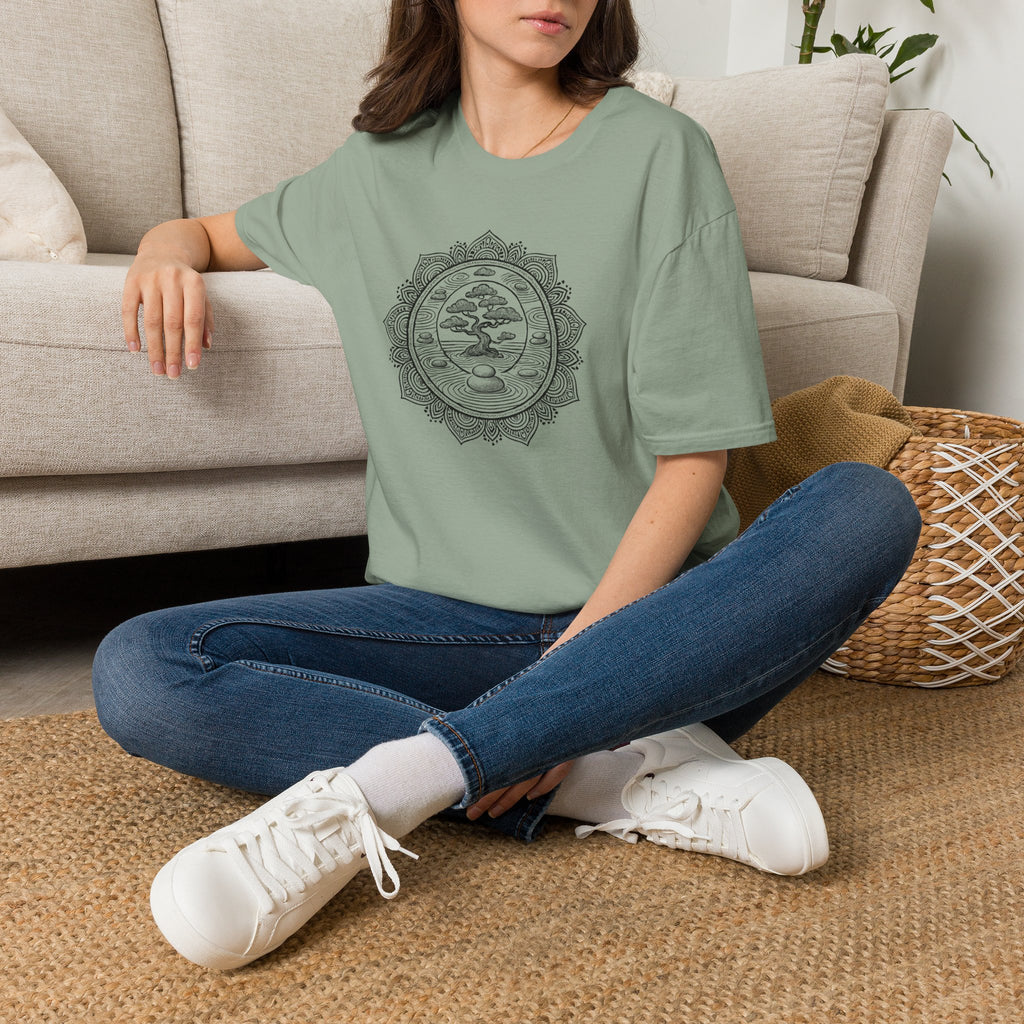 Zen Bonsai Mandala T-Shirt