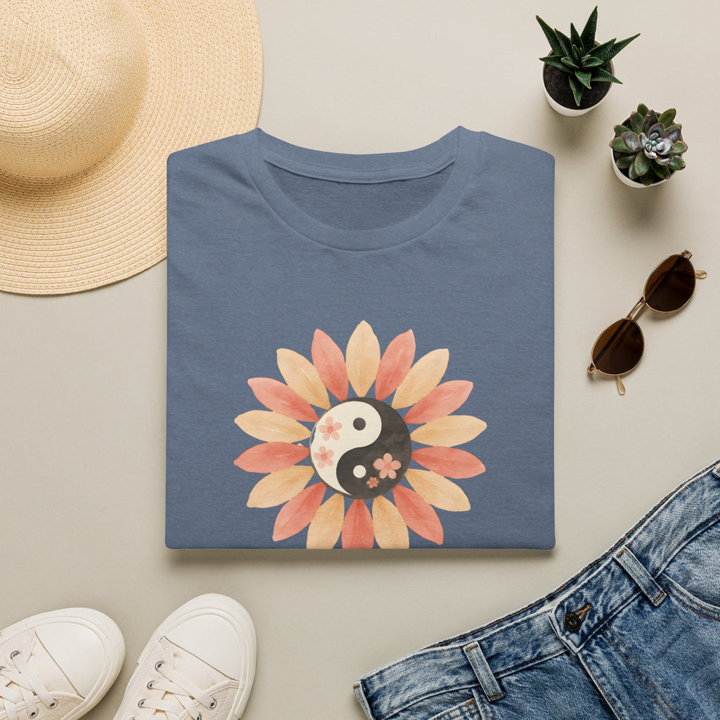 Yin Yang Flower T-Shirt