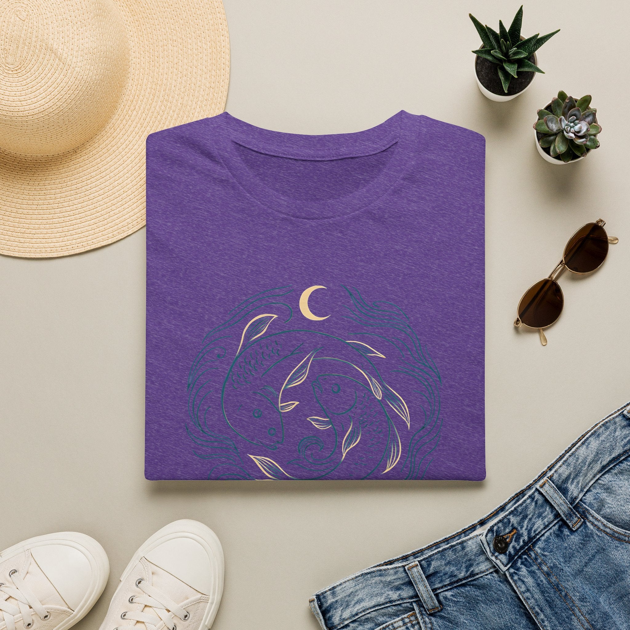 Koi Yin Yang T-Shirt