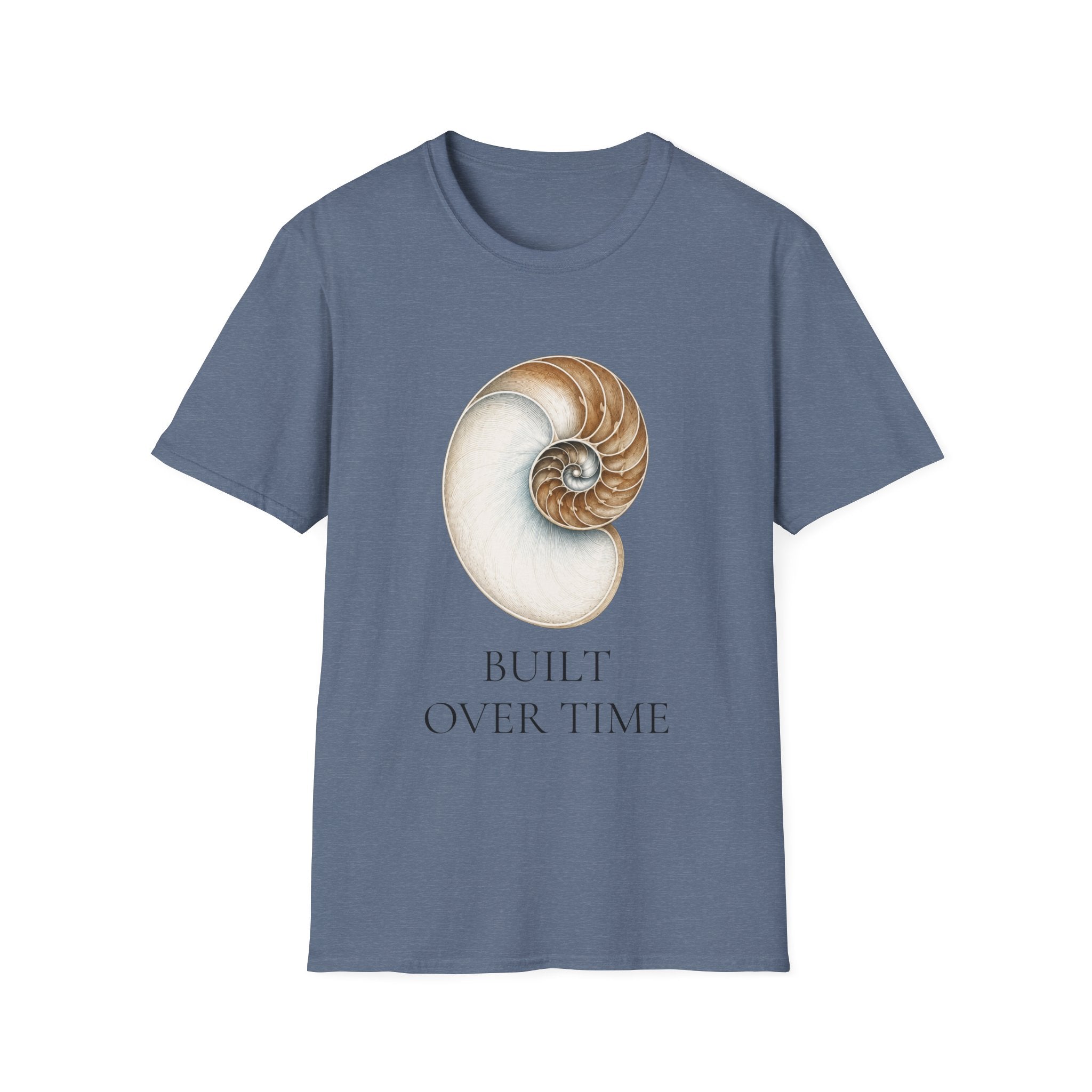 Nautilus Shell - Built Over Time T-Shirt