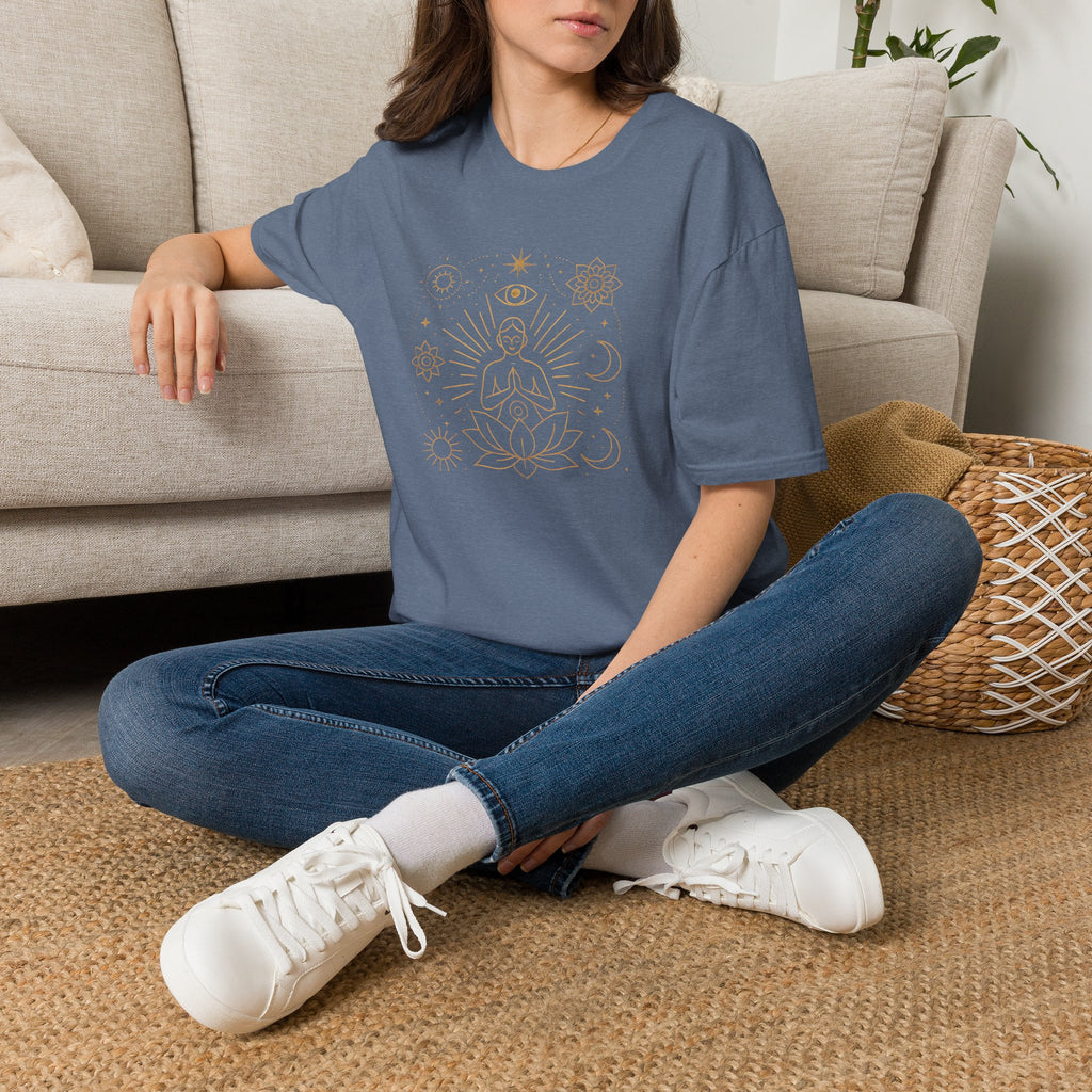 Celestial lotus meditation T-Shirt