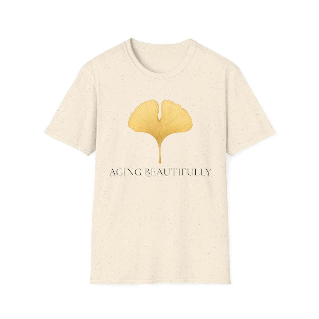 Ginkgo Leaf Aging Beautifully T-Shirt