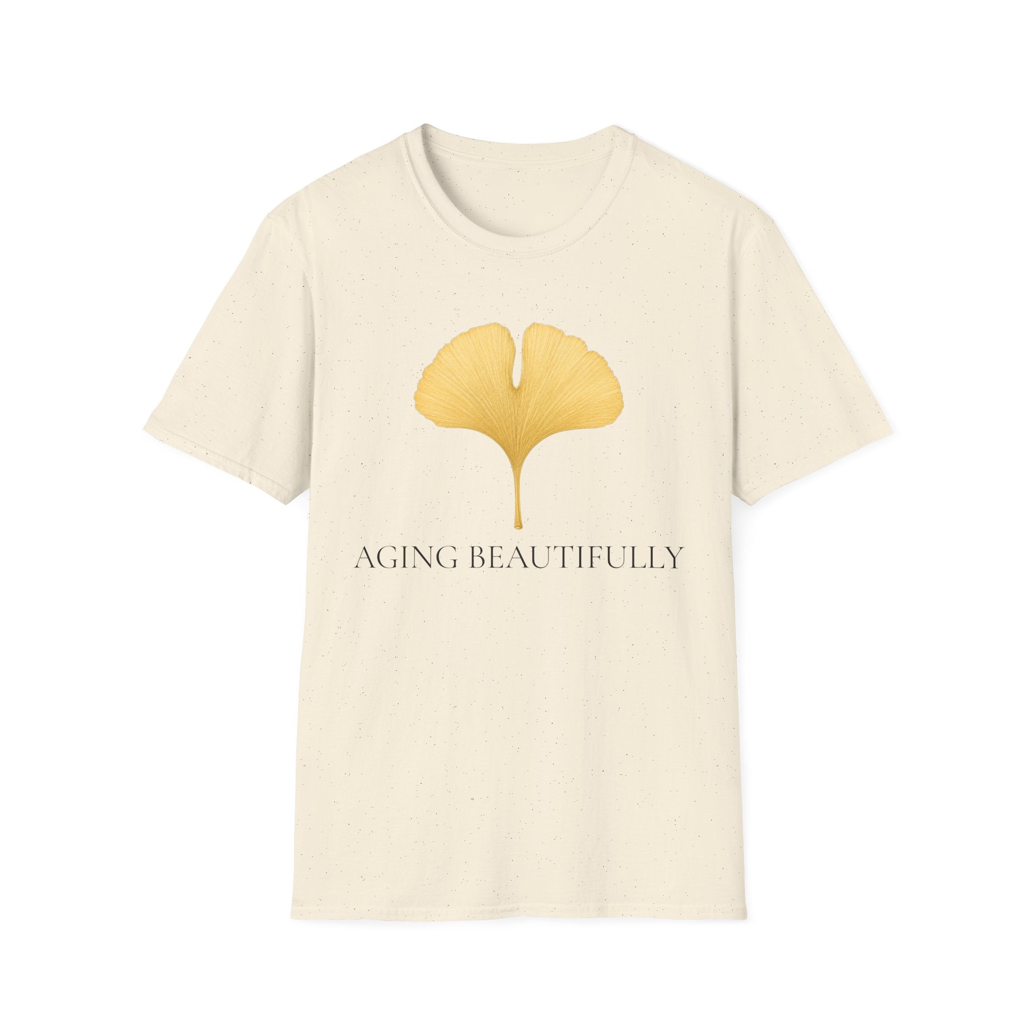 Ginkgo Leaf Aging Beautifully T-Shirt