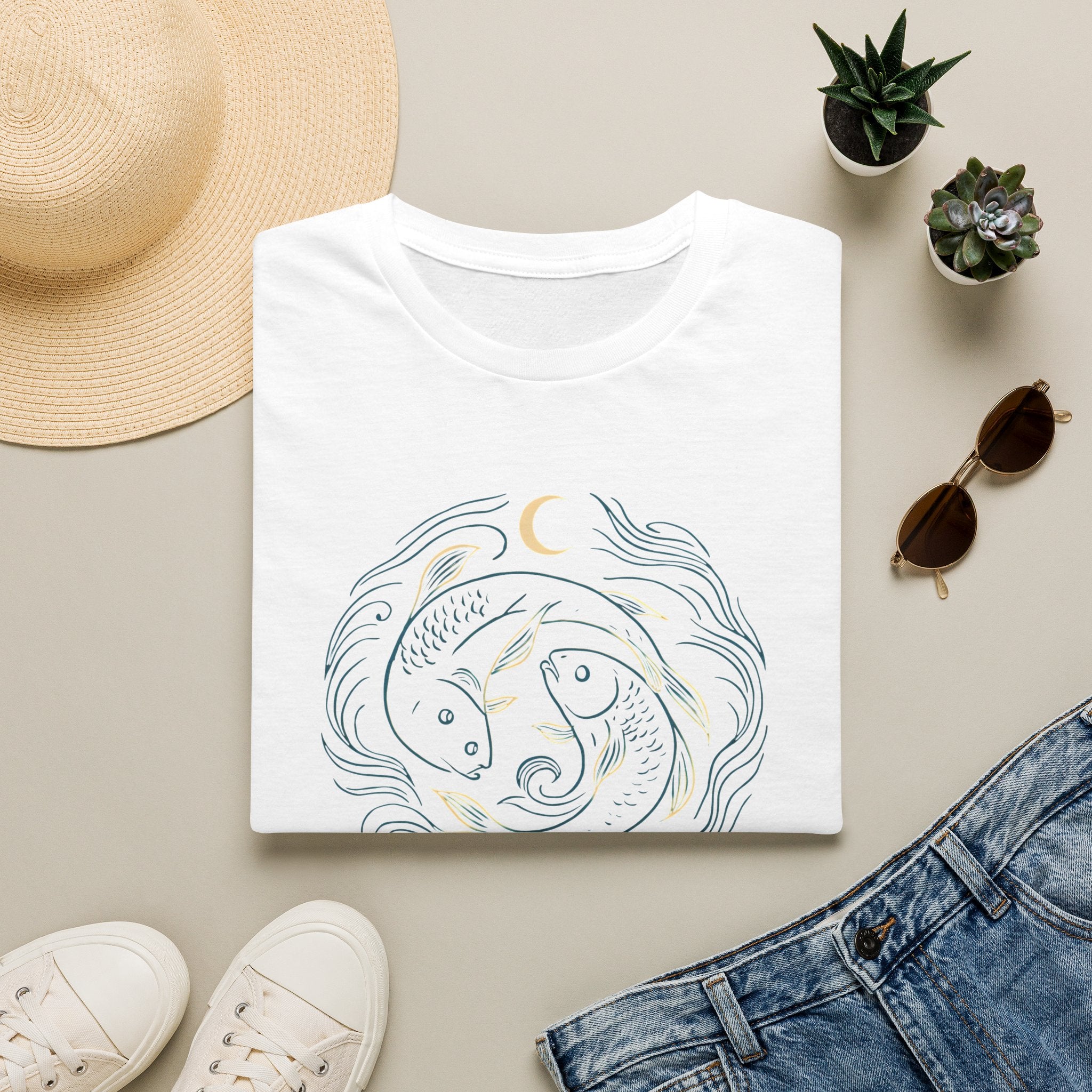 Koi Yin Yang T-Shirt