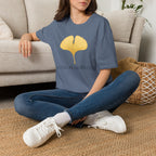 Ginkgo Leaf Aging Beautifully T-Shirt