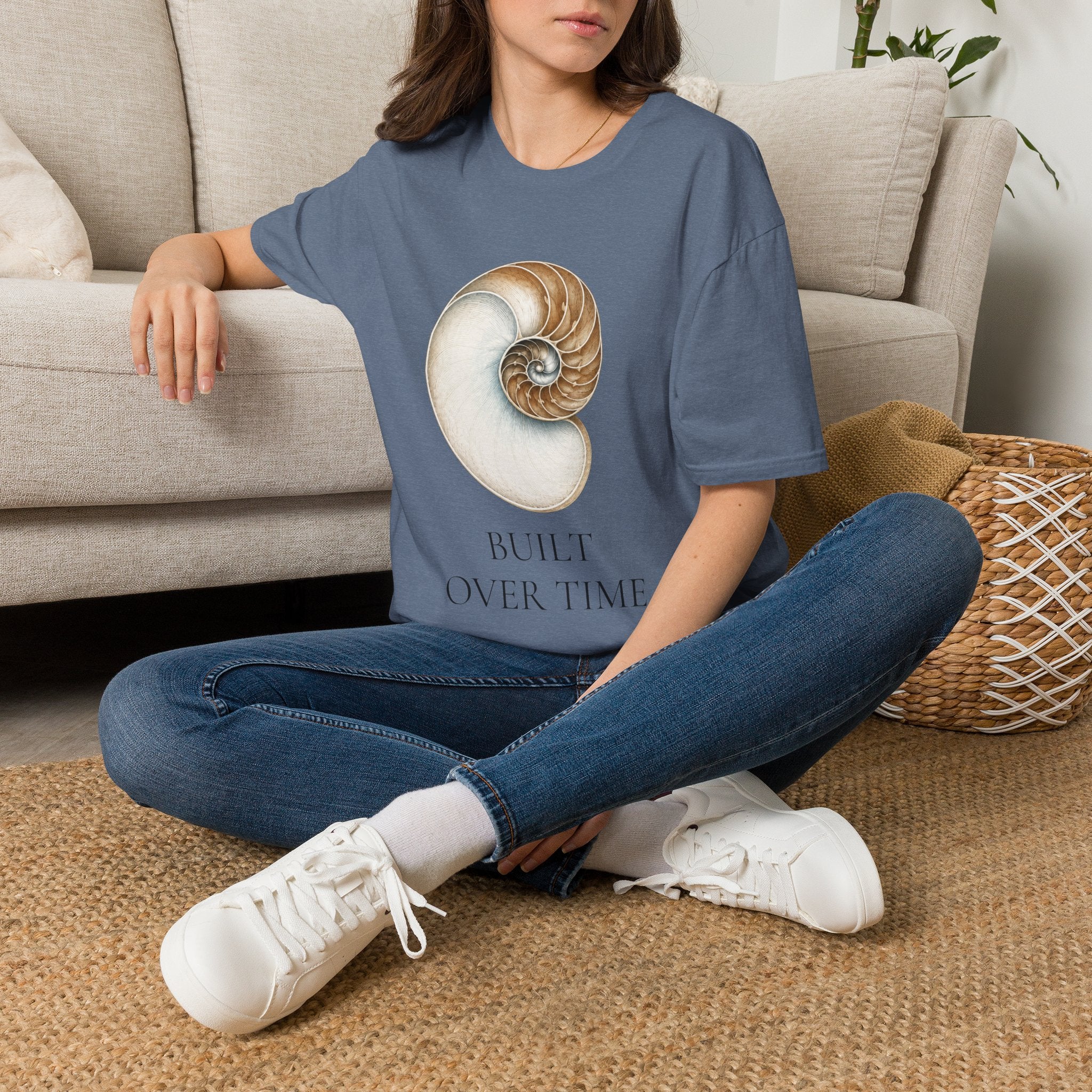 Nautilus Shell - Built Over Time T-Shirt