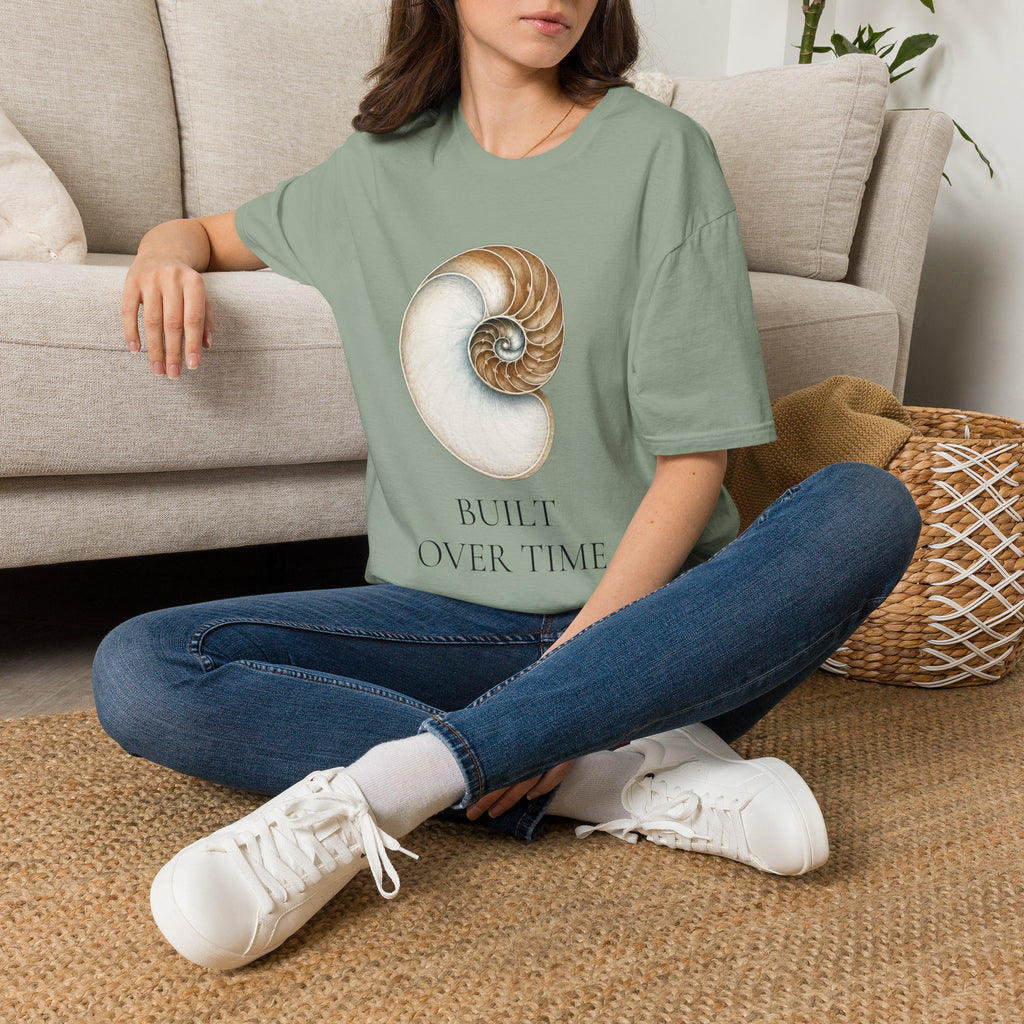 Nautilus Shell - Built Over Time T-Shirt