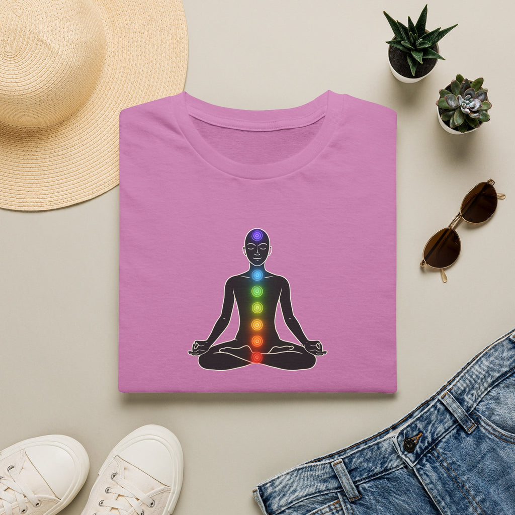 Chakra Meditation Diagram T-Shirt