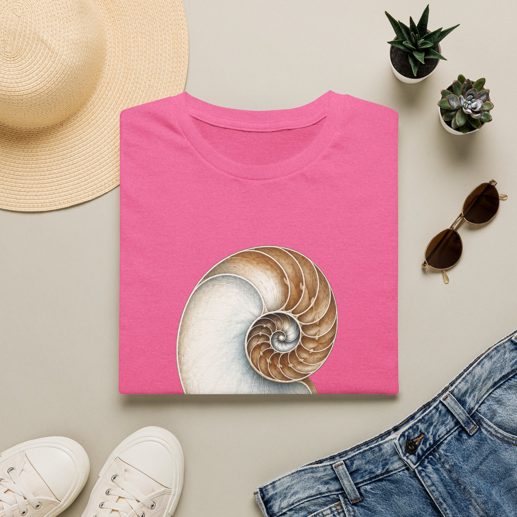 Nautilus Shell - Built Over Time T-Shirt