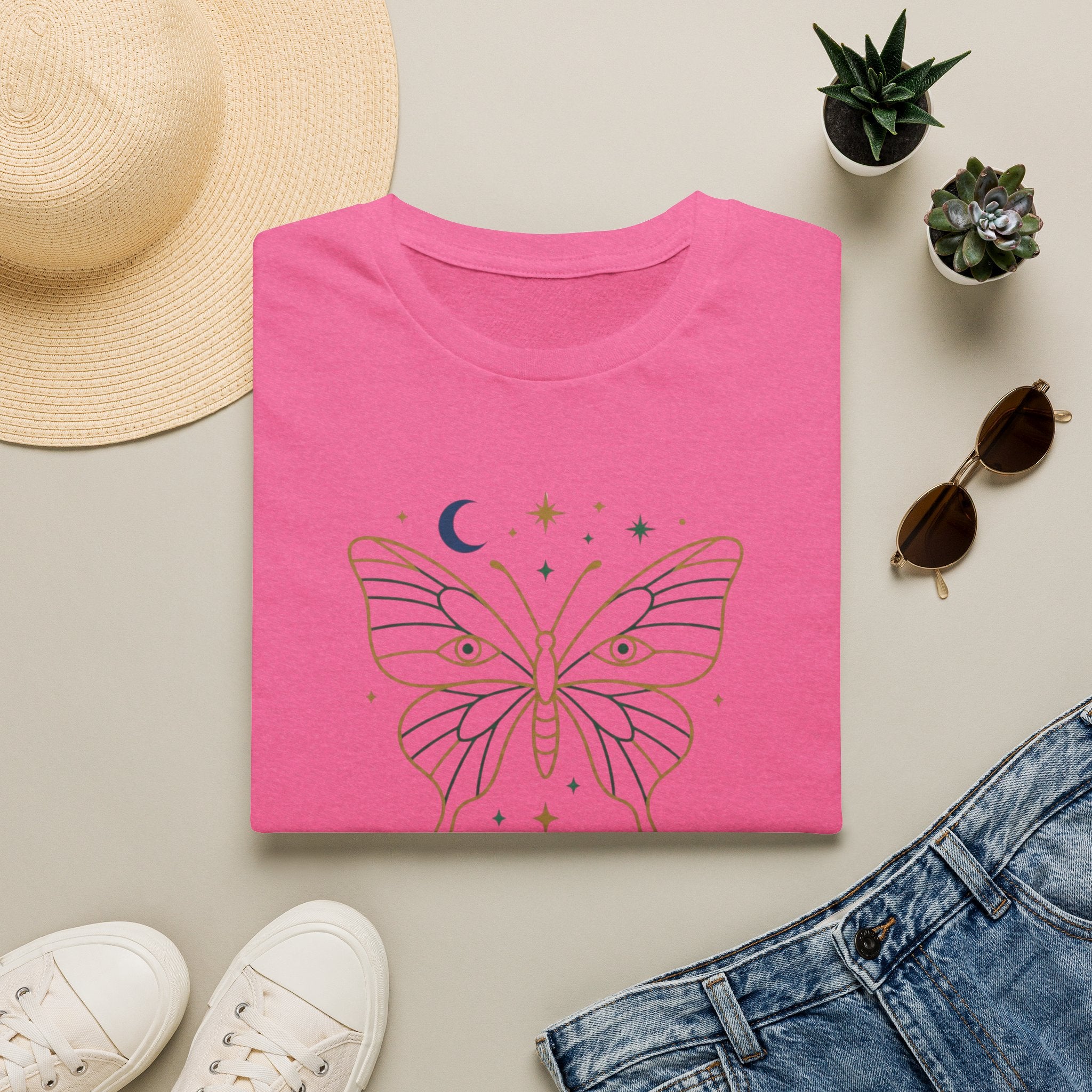 Evolve Butterfly Artwork T-Shirt