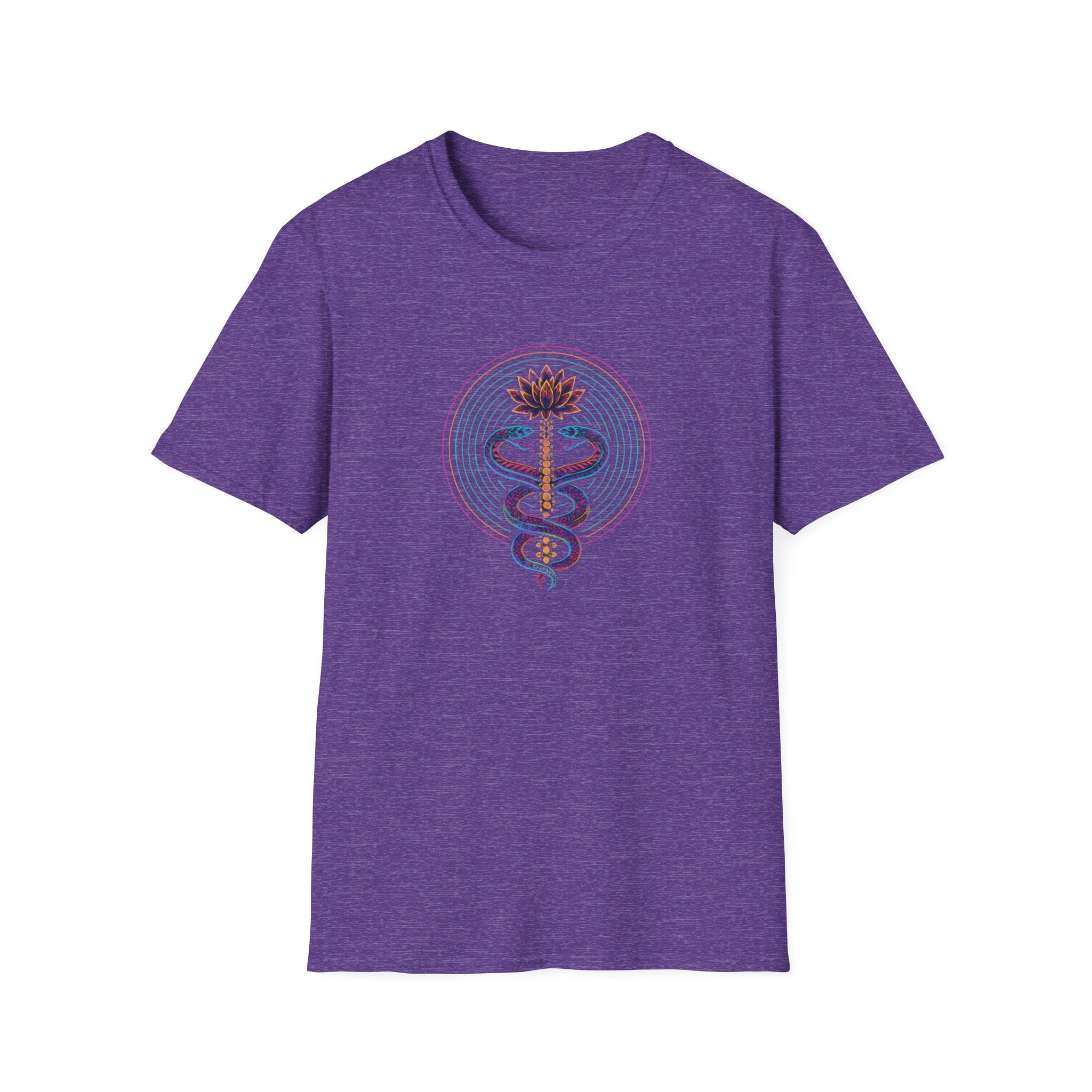 Serpents Around Lotus T-Shirt