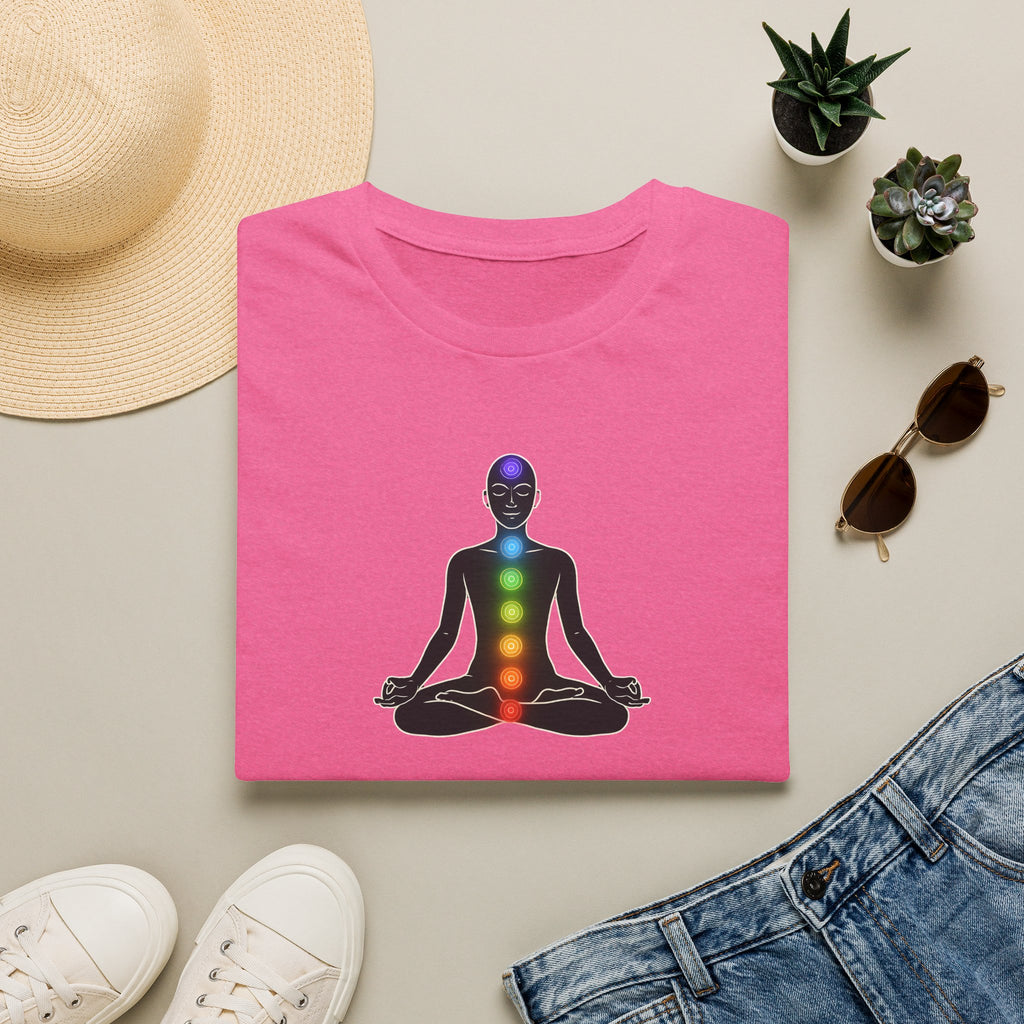 Chakra Meditation Diagram T-Shirt