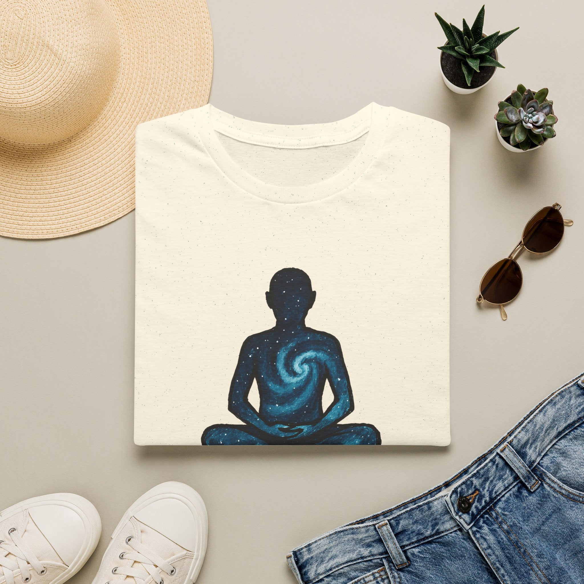 Galaxy Meditation T-Shirt