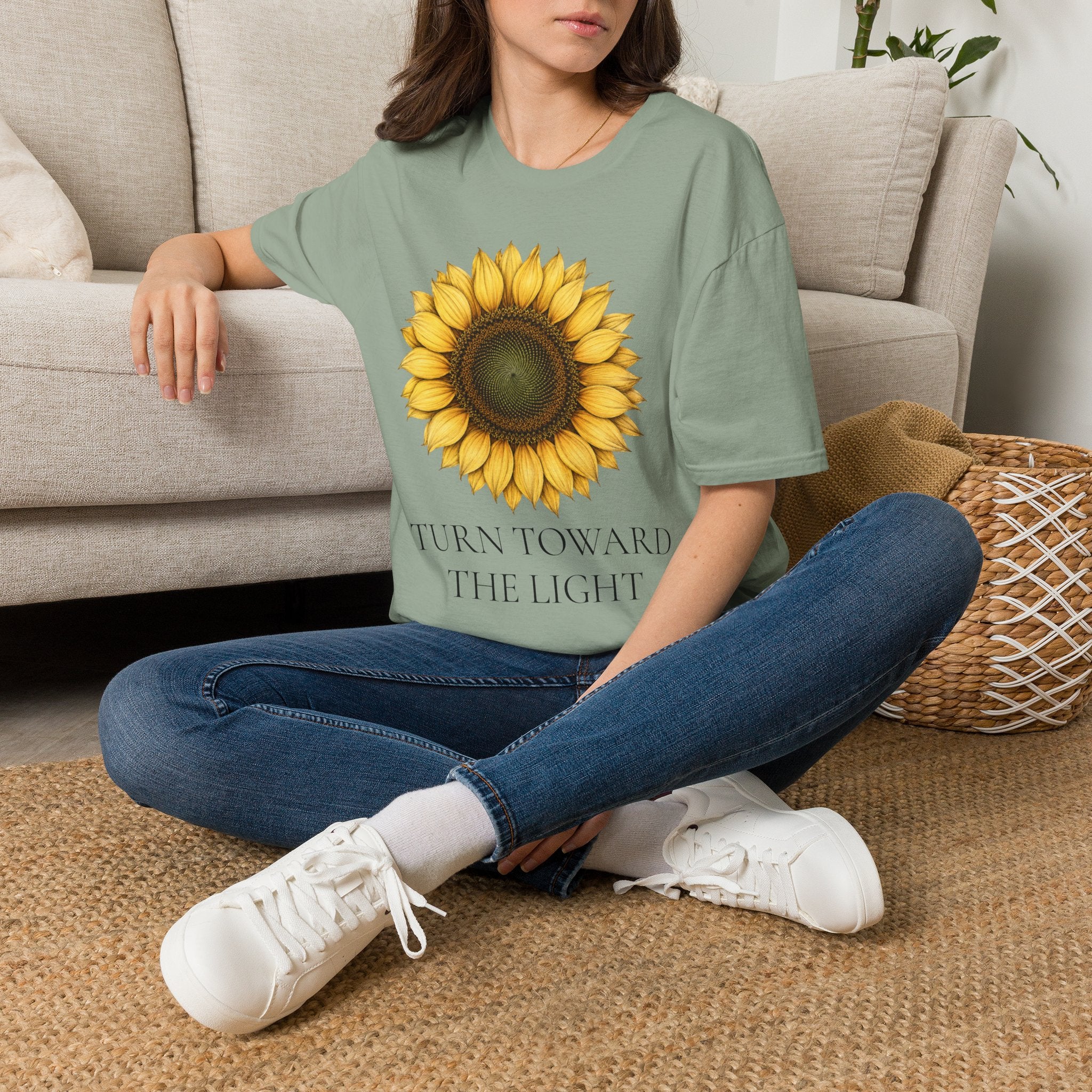 Sunflowers Turn Toward The Light T-Shirt