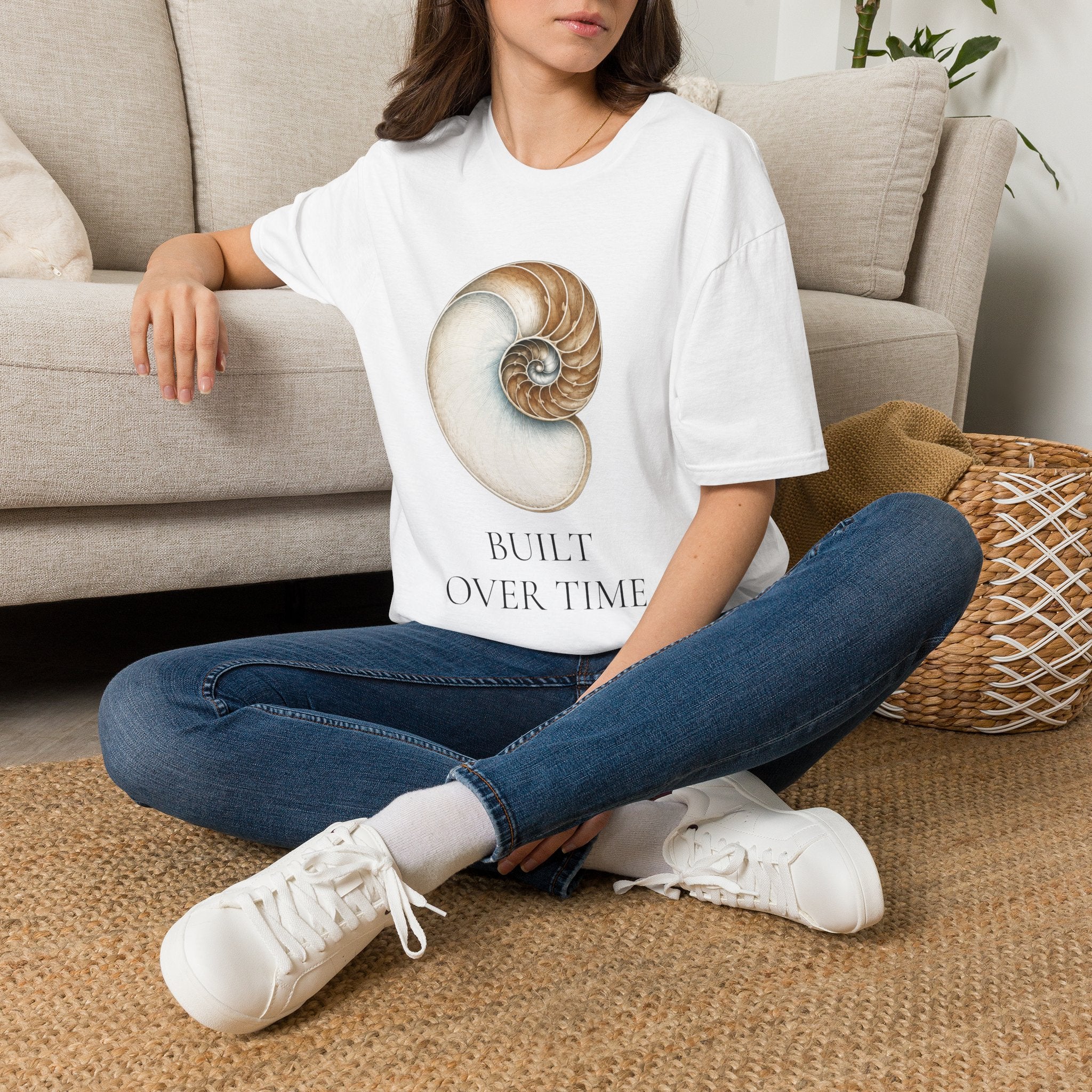 Nautilus Shell - Built Over Time T-Shirt