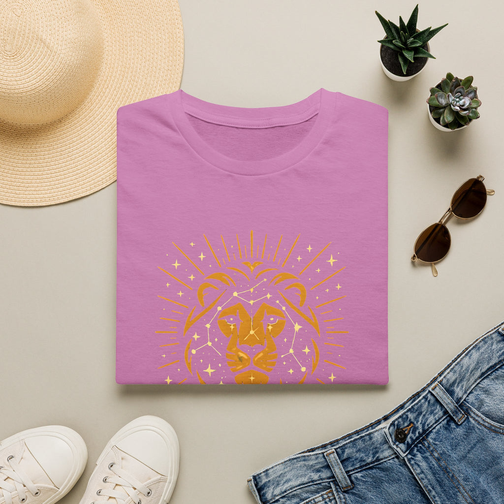 Golden Lion Constellation T-Shirt
