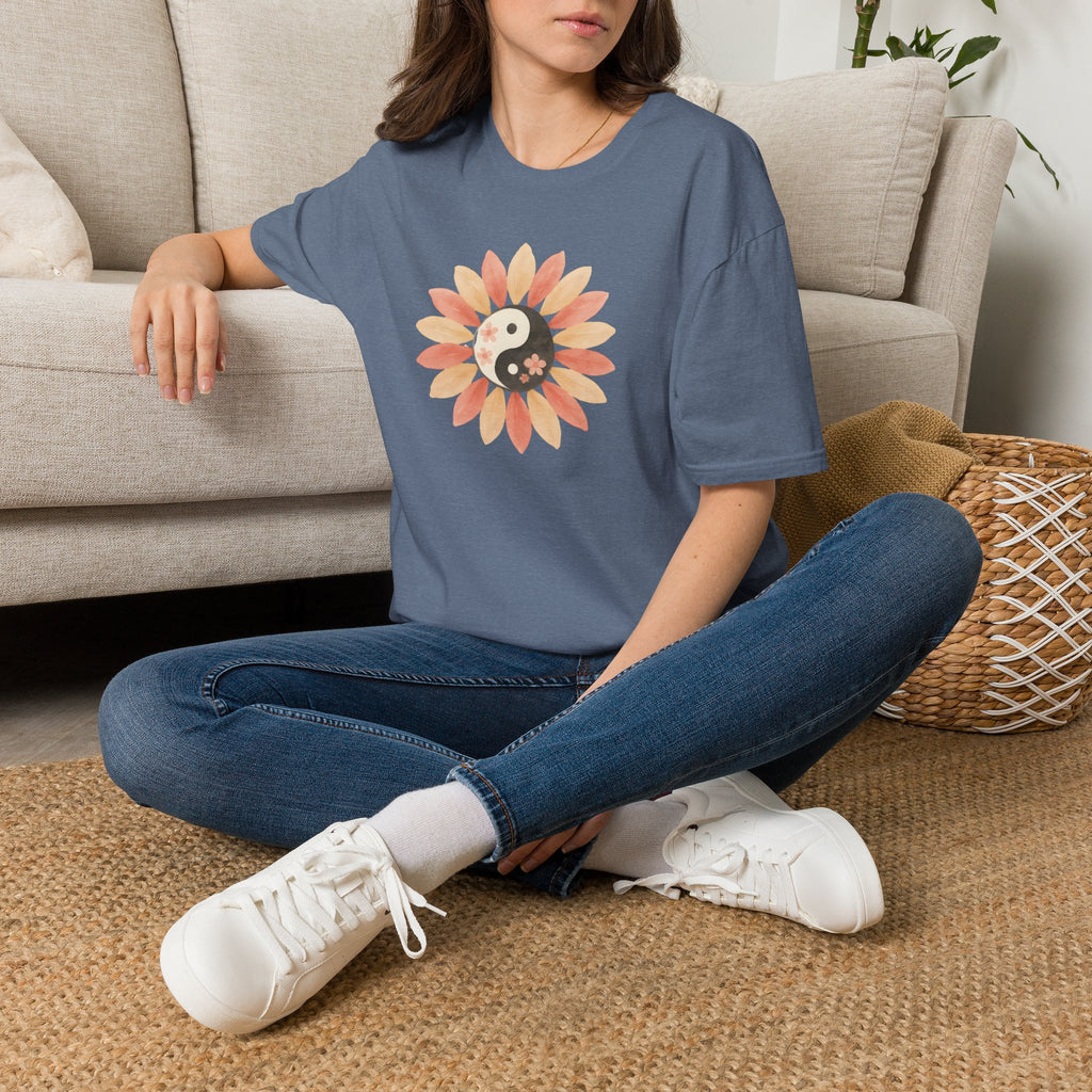 Yin Yang Flower T-Shirt