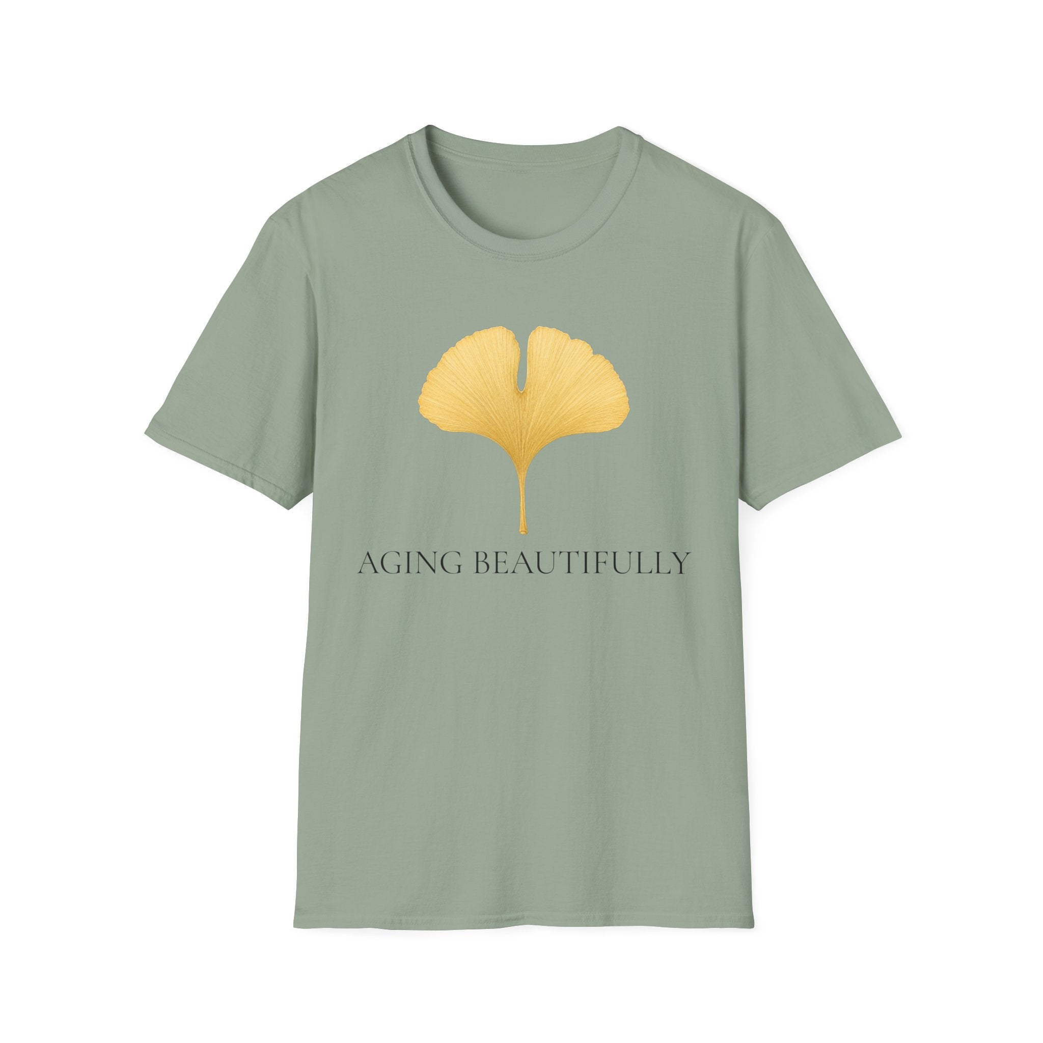 Ginkgo Leaf Aging Beautifully T-Shirt