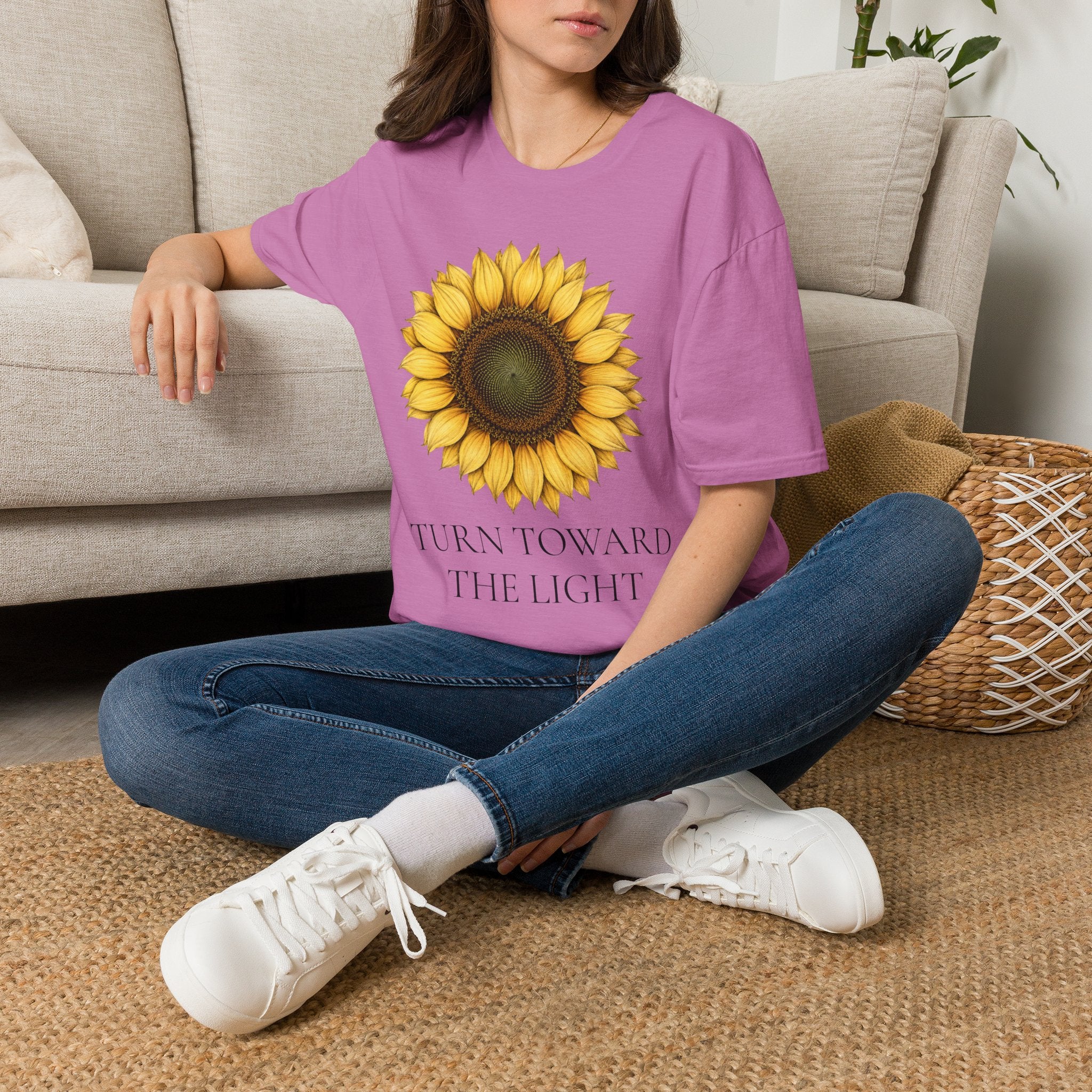 Sunflowers Turn Toward The Light T-Shirt