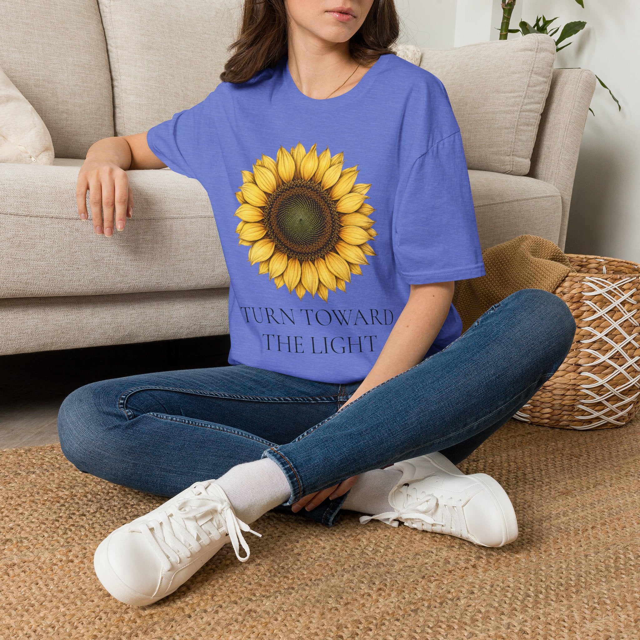 Sunflowers Turn Toward The Light T-Shirt