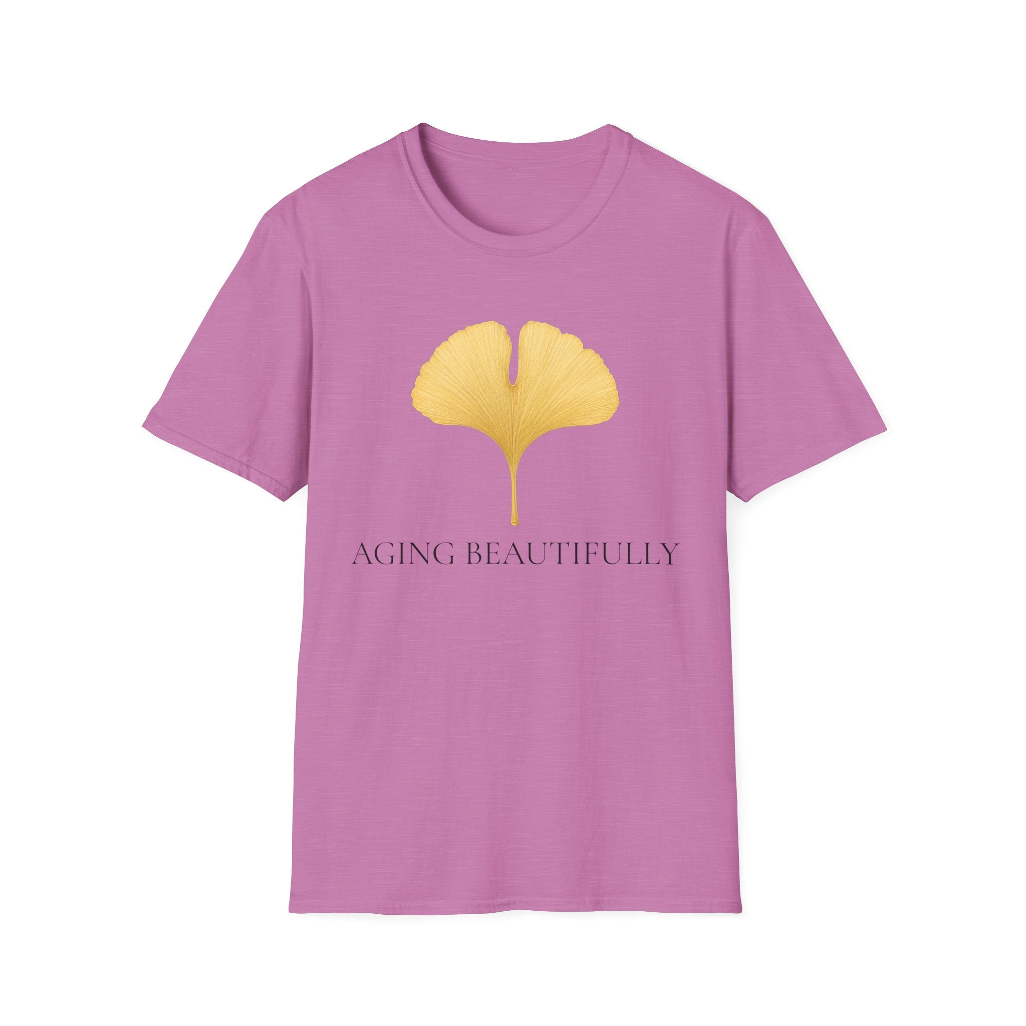 Ginkgo Leaf Aging Beautifully T-Shirt