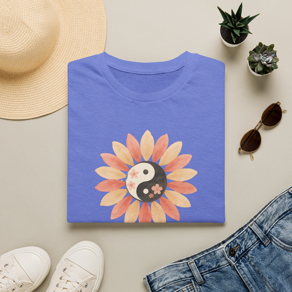 Yin Yang Flower T-Shirt