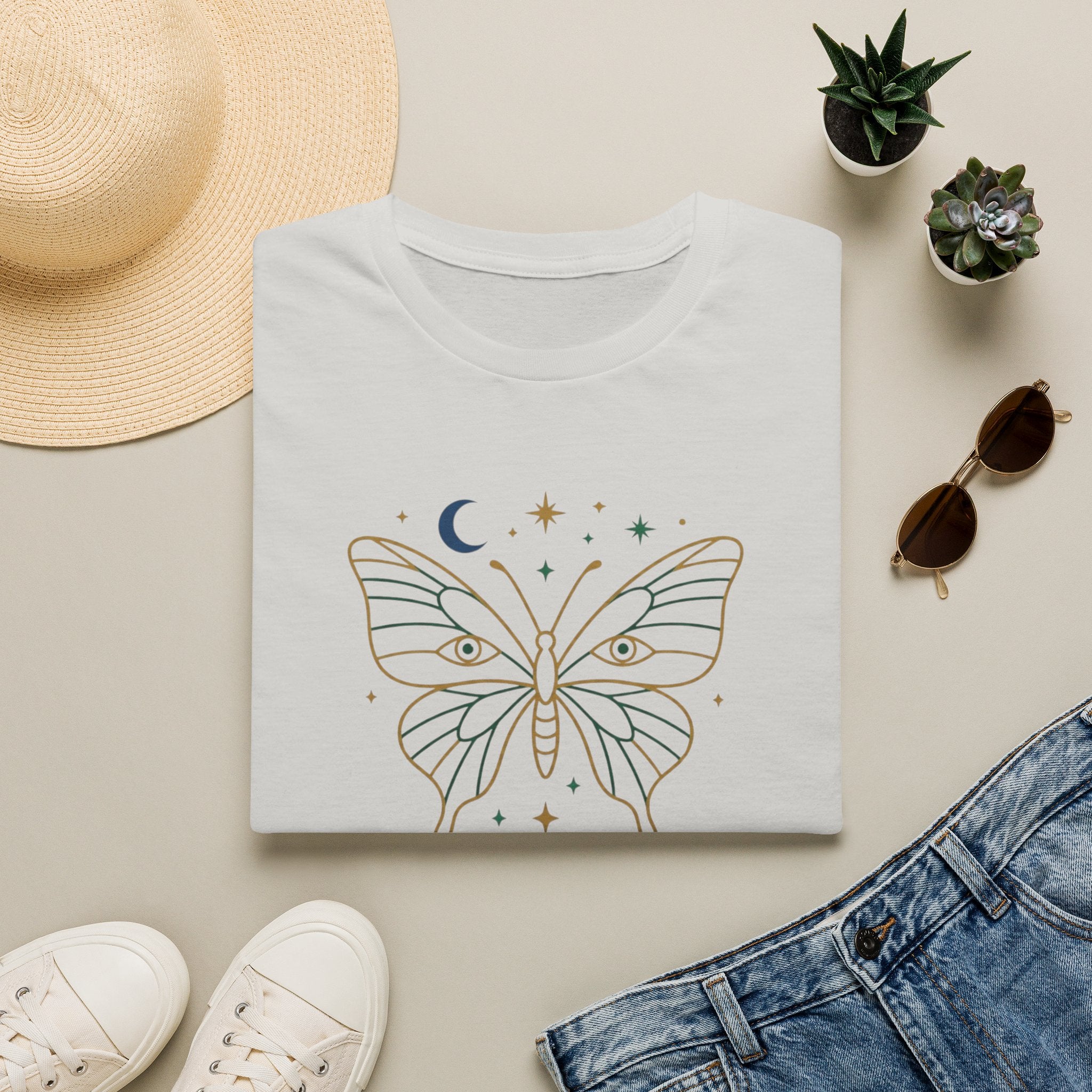Evolve Butterfly Artwork T-Shirt