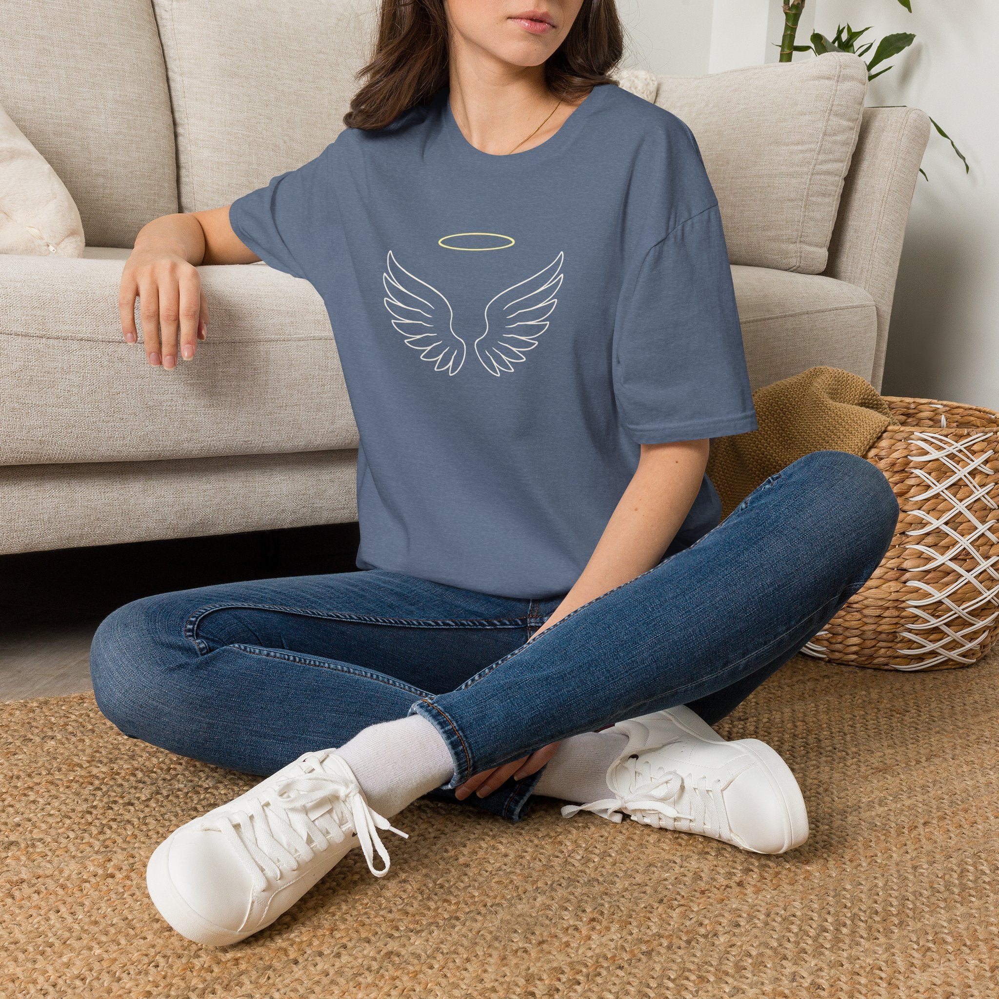 Angel Wings Halo T-Shirt