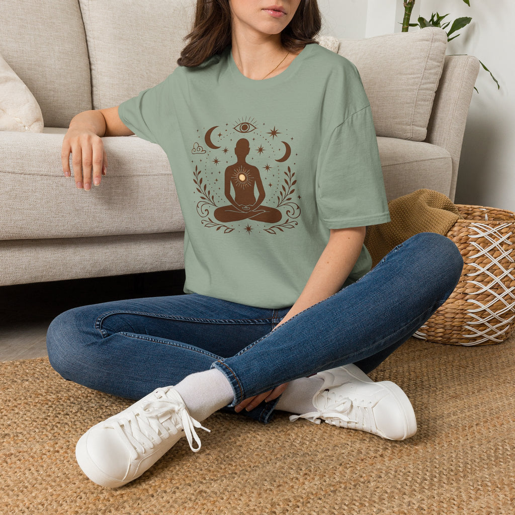 Meditative Cosmic T-Shirt