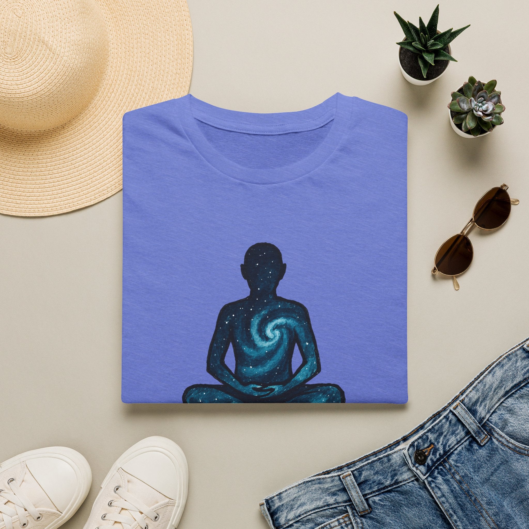 Galaxy Meditation T-Shirt