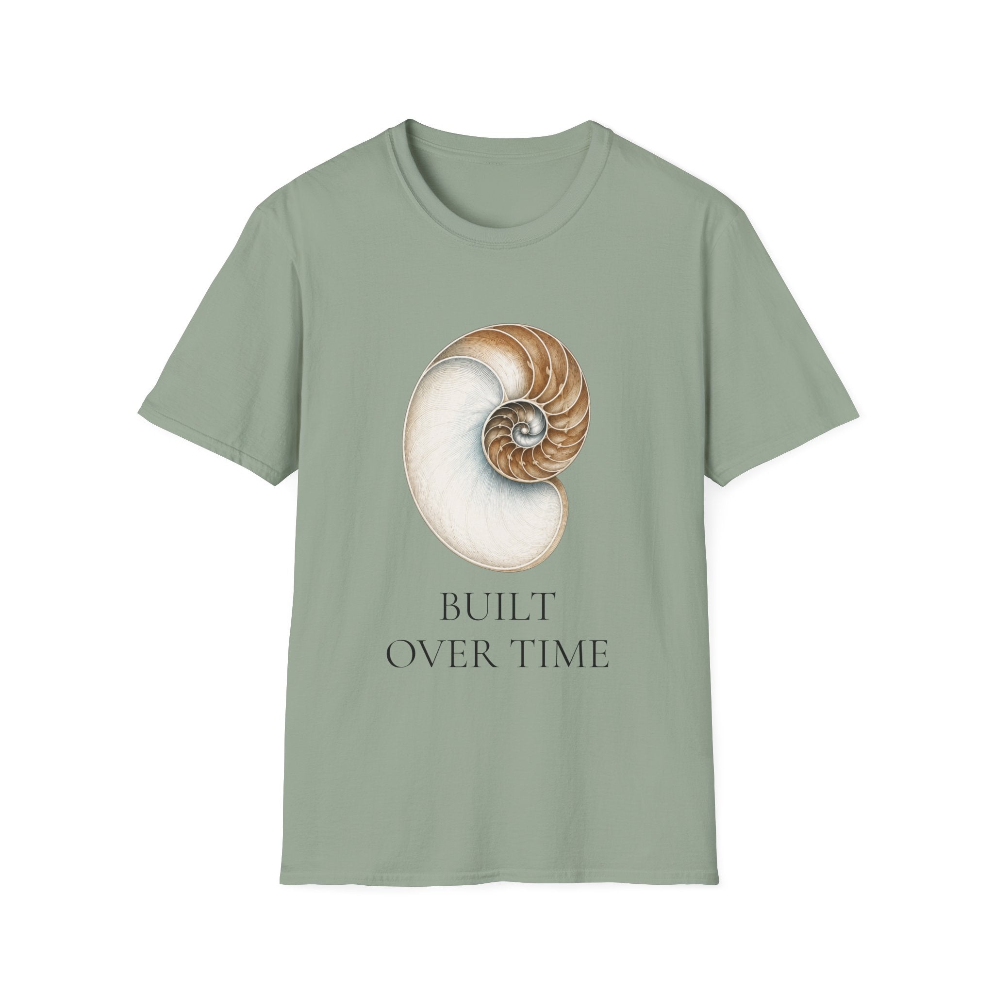 Nautilus Shell - Built Over Time T-Shirt