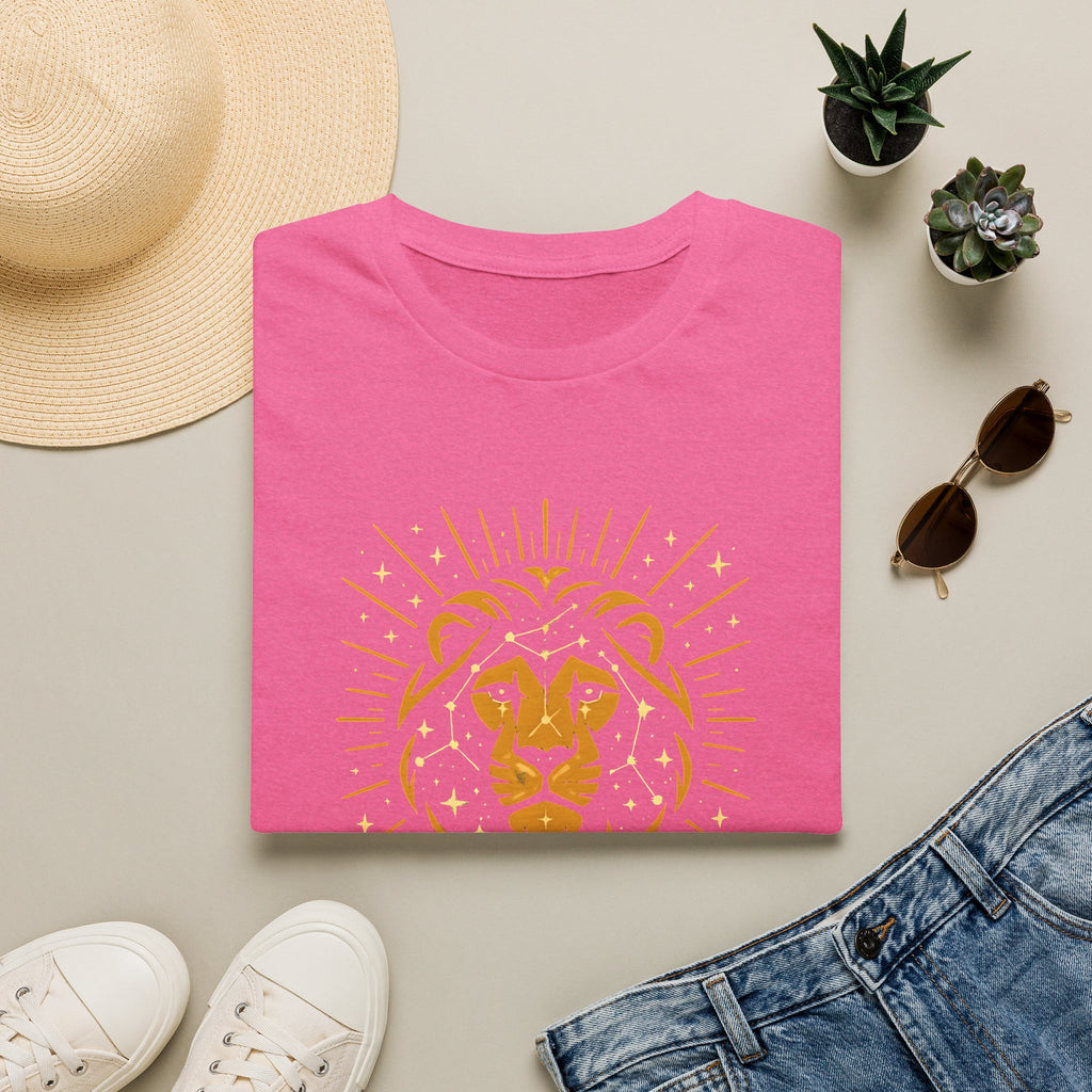 Golden Lion Constellation T-Shirt