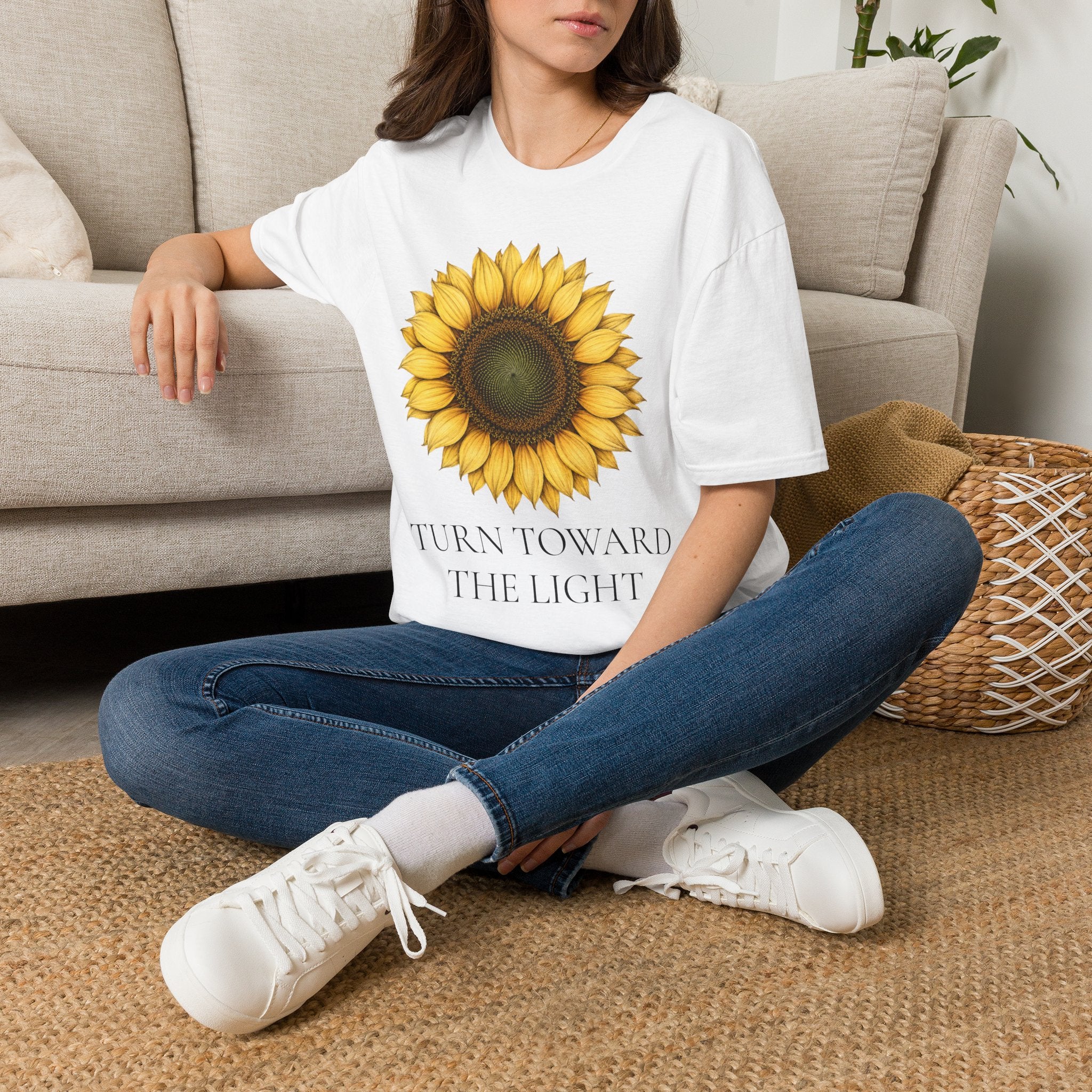Sunflowers Turn Toward The Light T-Shirt
